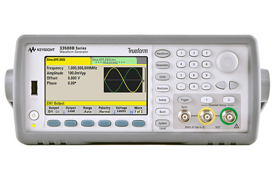 33512B 波形发生器，20 MHz，2 通道，具有任意波形生成能力