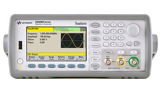 33522B 波形发生器，30 MHz，2 通道，具有任意波形生成能力